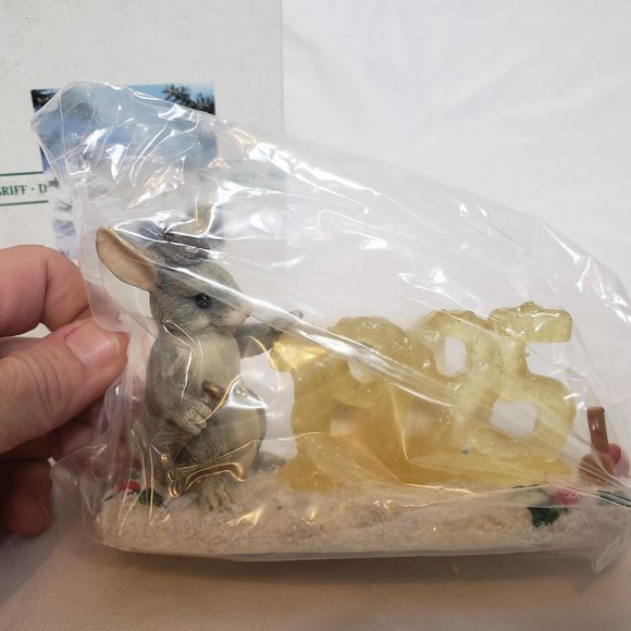 Silvestri Dean Griff Binkeys Ice Sculpture 1995 Signed Vintage Figure Sealed - Picture 2 of 8